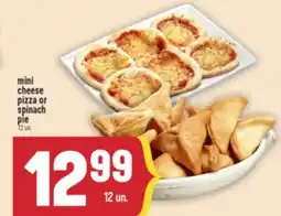 Marché Adonis Mini cheese pizza or spinach pie offer