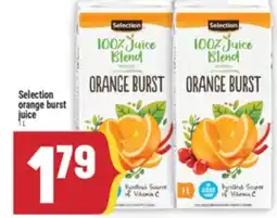 Marché Adonis Selection orange burst juice offer