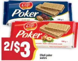 Marché Adonis Elledi poker wafers offer