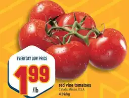 Marché Adonis Red vine tomatoes offer