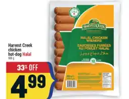 Marché Adonis Harvest Creek chicken hot-dog Halal offer