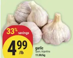 Marché Adonis Garlic offer