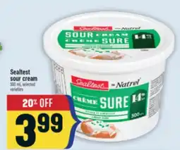 Marché Adonis Sealtest sour cream offer