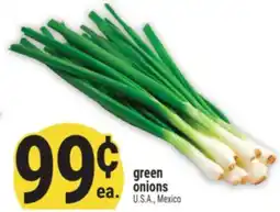 Marché Adonis Green onions offer
