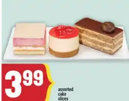 Marché Adonis Assorted cake slices offer