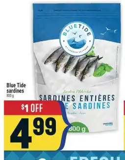 Marché Adonis Blue Tide sardines offer