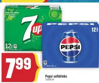 Marché Adonis Pepsi softdrinks offer