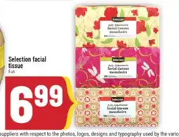 Marché Adonis Selection facial tissue offer