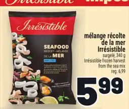 Metro MÉLANGE RÉCOLTE DE LA MER IRRÉSISTIBLE | IRRÉSISTIBLE FROZEN HARVEST FROM THE SEA MIX offer