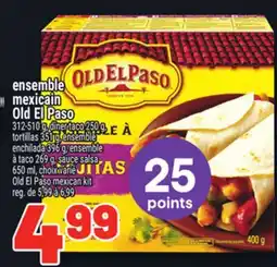Metro ENSEMBLE MEXICAN OLD EL PASO | OLD EL PASO MEXICAN KIT offer