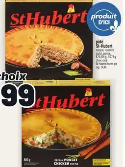 Metro PÂTÉ ST-HUBERT | ST-HUBERT FROZEN PIE offer