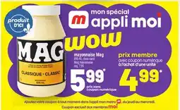 Metro MAYONNAISE MAG | MAG MAYONNAISE offer