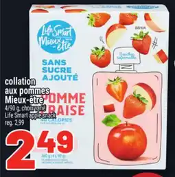 Metro COLLATION AUX POMMES MIEUX‑ÊTRE | LIFE SMART APPLE SNACK offer
