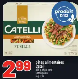 Metro PÂTES ALIMENTAIRES CATELLI | CATELLI PASTA offer