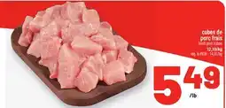 Metro CUBES DE PORC FRAIS | FRESH PORK CUBES offer