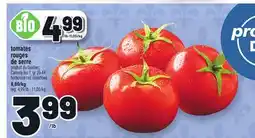 Metro TOMATES ROUGES DE SERRE | HOTHOUSE RED TOMATOES offer
