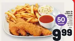 Metro REPAS DE 4 FILETS DE POULET | 4 CHICKEN FILLETS MEAL offer