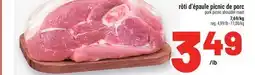 Metro RÔTI D'ÉPAULE PICNIC DE PORC | PORK PICNIC SHOULDER ROAST offer