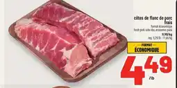 Metro CÔTES DE FLANC DE PORC FRAIS | FRESH PORK SIDE RIBS offer