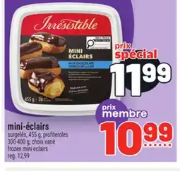 Metro MINI-ÉCLAIRS | FROZEN MINI ECLAIRS offer