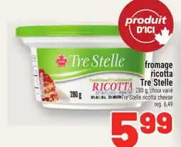 Metro FROMAGE RICOTTA TRE STELLE | TRE STELLE RICOTTA CHEESE offer