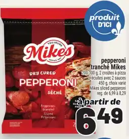 Metro PEPPERONI TRANCHÉ MIKES | MIKES SLICED PEPPERONI offer