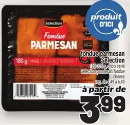 Metro FONDUE PARMESAN SELECTION | SELECTION PARMESAN FONDUE CHEESE offer