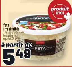 Metro FETA IRRÉSISTIBLE | IRRÉSISTIBLE FETA offer