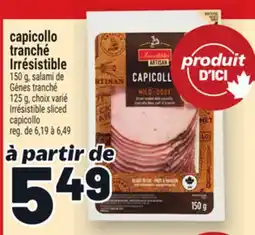 Metro CAPICOLLO TRANCHÉ IRRÉSISTIBLE | IRRÉSISTIBLE SLICED CAPICOLLO offer