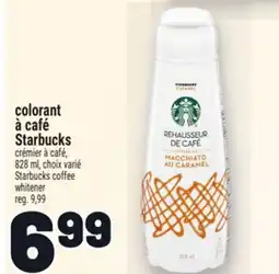 Metro COLORANT À CAFÉ STARBUCKS | STARBUCKS COFFEE WHITENER offer