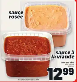 Metro SAUCE POUR PÂTES | PASTA SAUCE offer