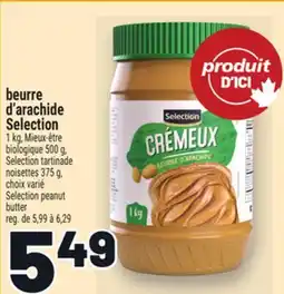 Metro BEURRE D'ARACHIDE SELECTION | SELECTION PEANUT BUTTER offer
