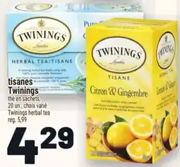 Metro TISANES TWININGS | TWININGS HERBAL TEA offer