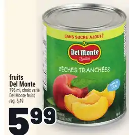 Metro FRUITS DEL MONTE | DEL MONTE FRUITS offer
