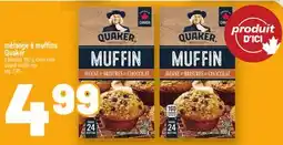 Metro MÉLANGE À MUFFINS QUAKER | QUAKER MUFFIN MIX offer