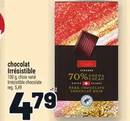 Metro CHOCOLAT IRRÉSISTIBLE | IRRÉSISTIBLE CHOCOLATE offer