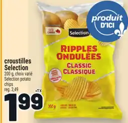 Metro CROUSTILLES SELECTION | SELECTION POTATO CHIPS offer