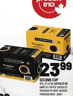 Metro SECOND CUP | PARADISO NOIR . DARK offer