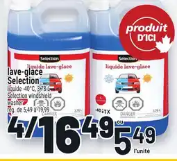 Metro LAVE-GLACE SELECTION | SELECTION WINDSHIELD WASHER offer