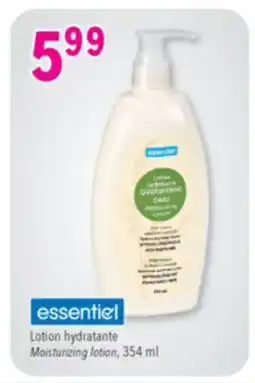 Familiprix ESSENTIEL Moisturizing lotion offer