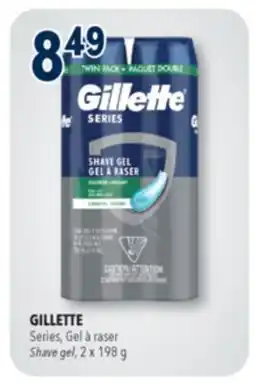 Familiprix GILLETTE, Series, Shave gel offer