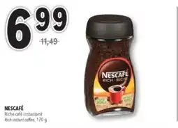 Familiprix NESCAFÉ, Rich instant coffee offer