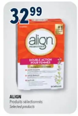 Familiprix ALIGN, Selected products offer