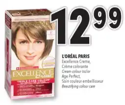 Familiprix L'ORÉAL PARIS, Excellence Creme, Cream colour or Age Perfect, Beautifying colour care offer