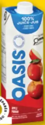 Familiprix OASIS, Fruit juices offer
