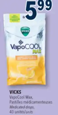 Familiprix VICKS, VapoCool Max, Medicated drops, 40 units offer