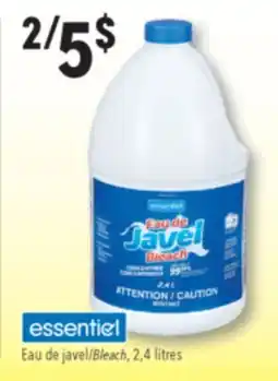 Familiprix ESSENTIEL, Bleach, 2,4 litres offer