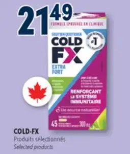 Familiprix COLD-FX, Selected products offer