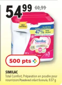 Familiprix SIMILAC, Total Comfort, Powdered infant formula offer
