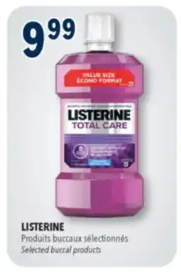 Familiprix LISTERINE Selected buccal products offer